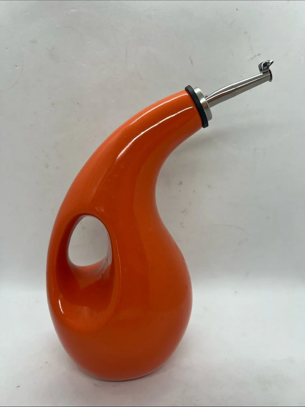 Rachael Ray Stoneware EVOO Olive Oil Bottle Cruet 24oz Preowned